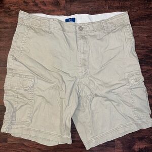George Men's Light Khaki Cargo Shorts